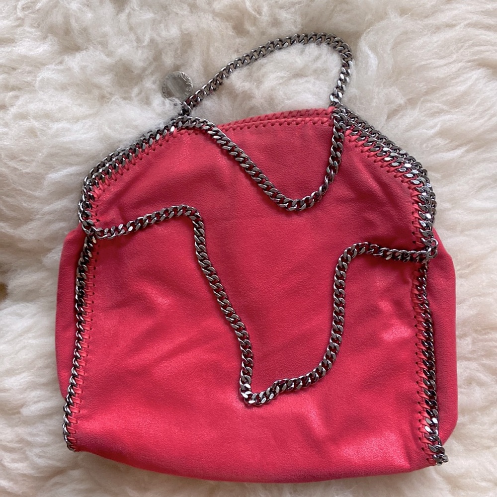 Stella McCartney Falabella WOW COLOR  fold over tote. Spring wardrobe POP!